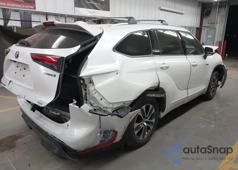 2020 Toyota Highlander Hybrid Xle из США, поврежденный, VIN 5TDHBRCHXLS002018